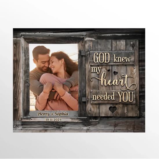 Custom Home Decor Wood Sign - Personalized Anniversary Wedding Giftse