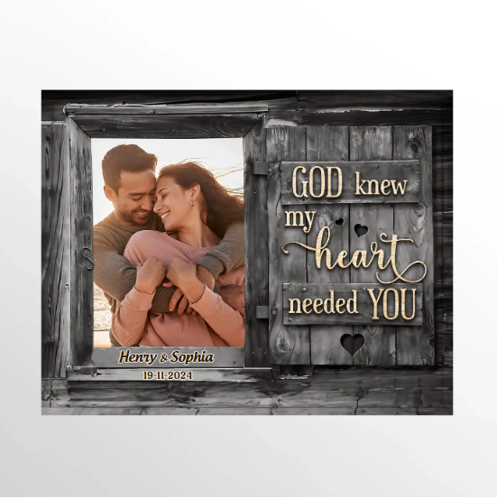 Custom Home Decor Wood Sign - Personalized Anniversary Wedding Giftse