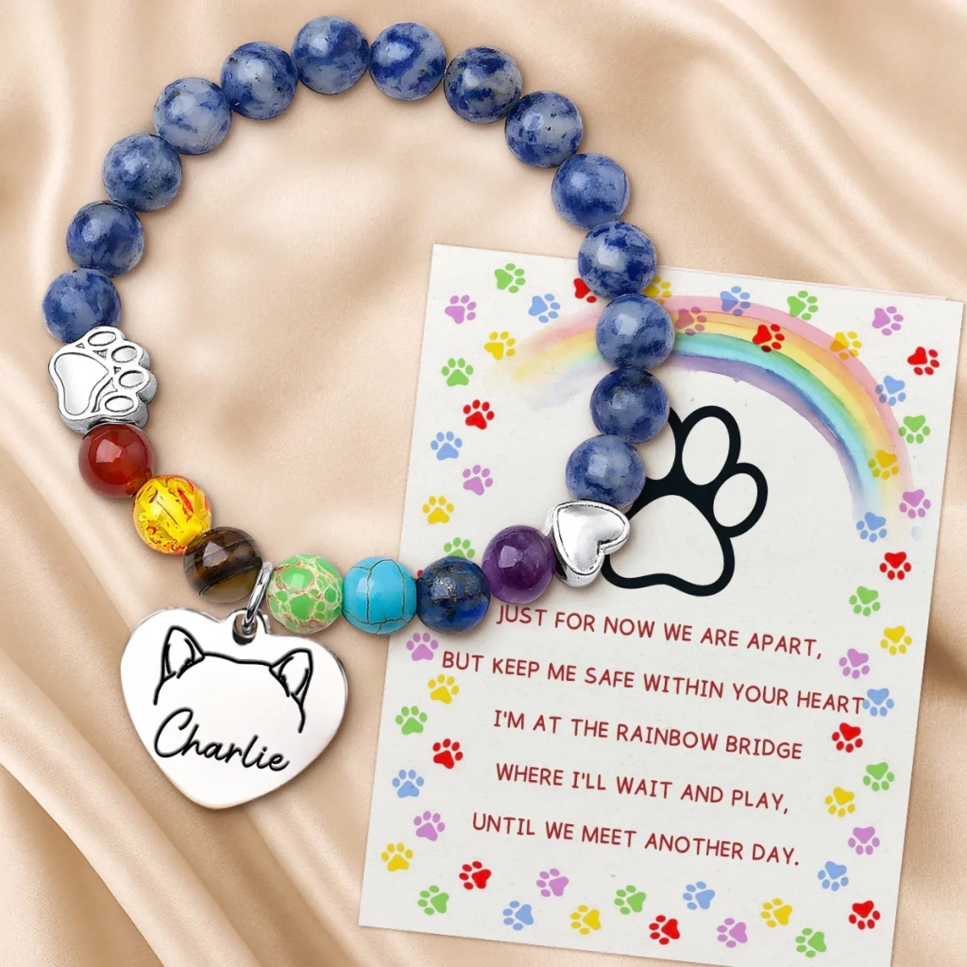 Custom Rainbow Bridge Bracelet