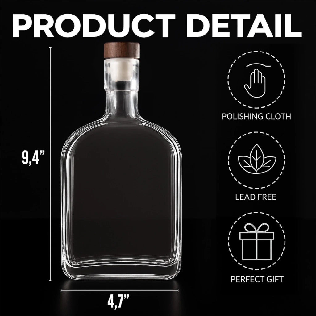 Family Personalized Custom Whiskey Bottle
