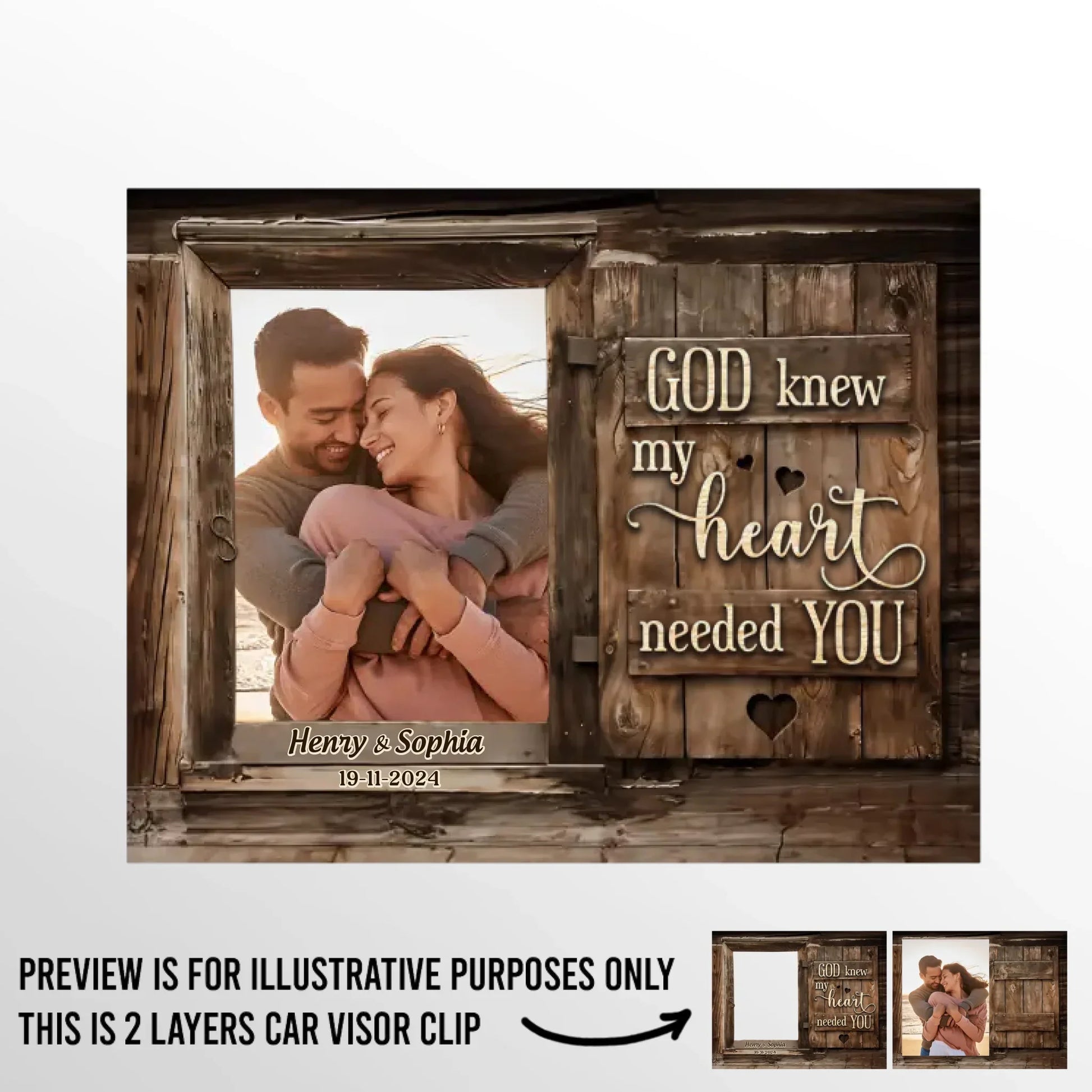 Custom Home Decor Wood Sign - Personalized Anniversary Wedding Giftse