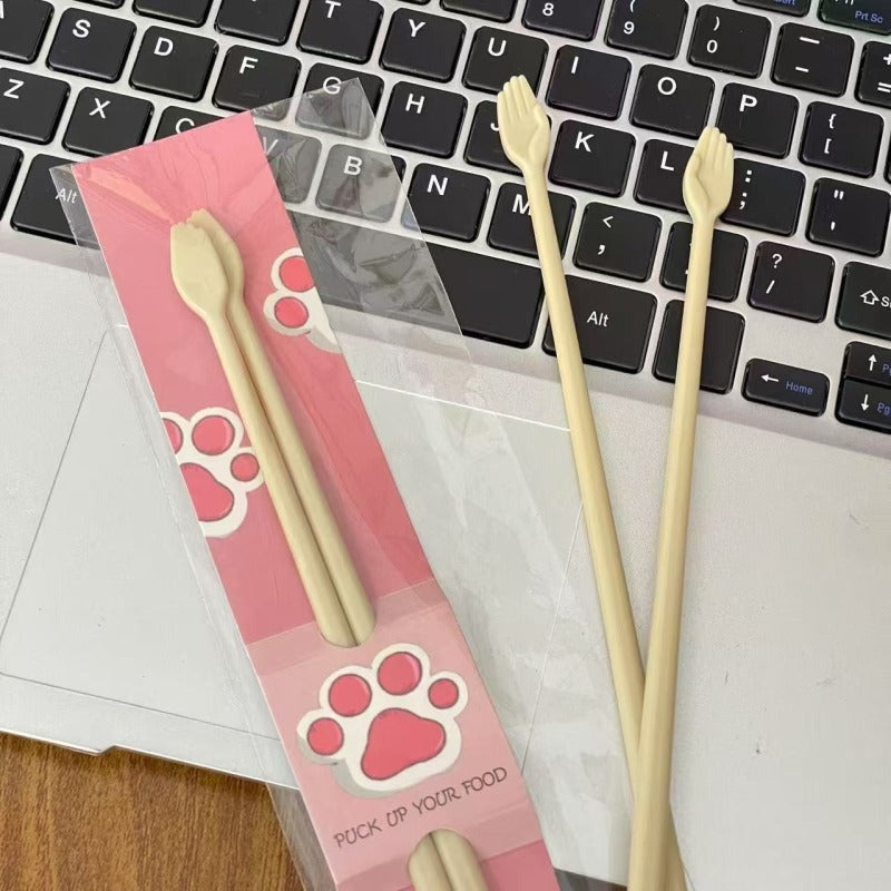 Palm Chopsticks Personalized Portable Tableware Creative Funny Gift