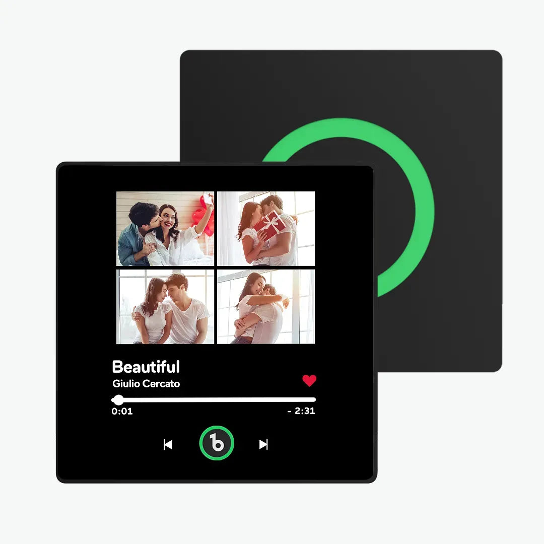 Personalized Photo Music Fridge Magnet