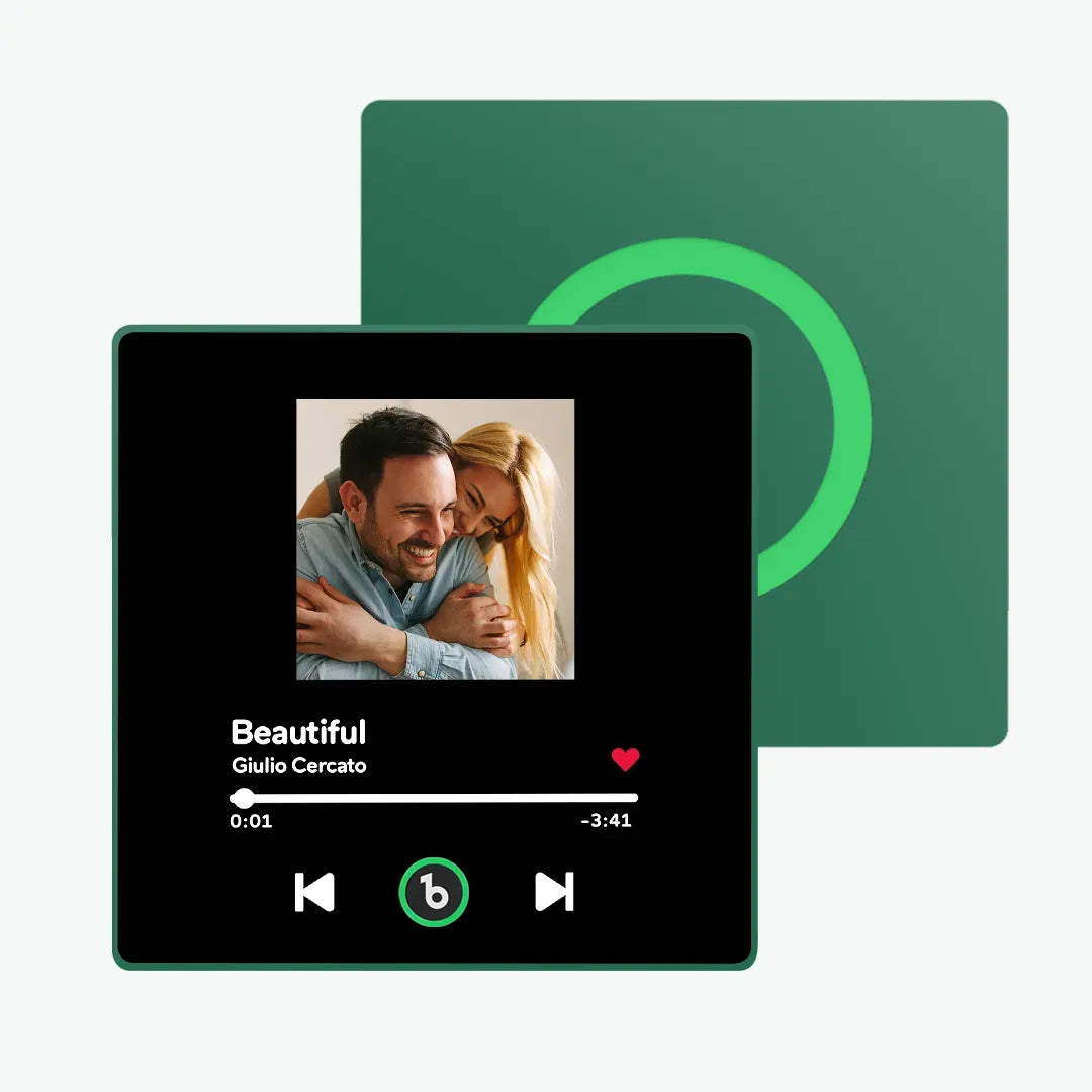 Personalized Photo Music Fridge Magnet