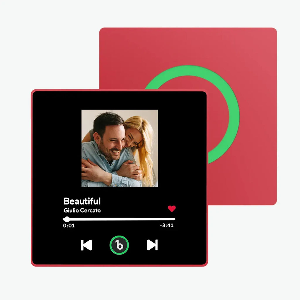 Personalized Photo Music Fridge Magnet
