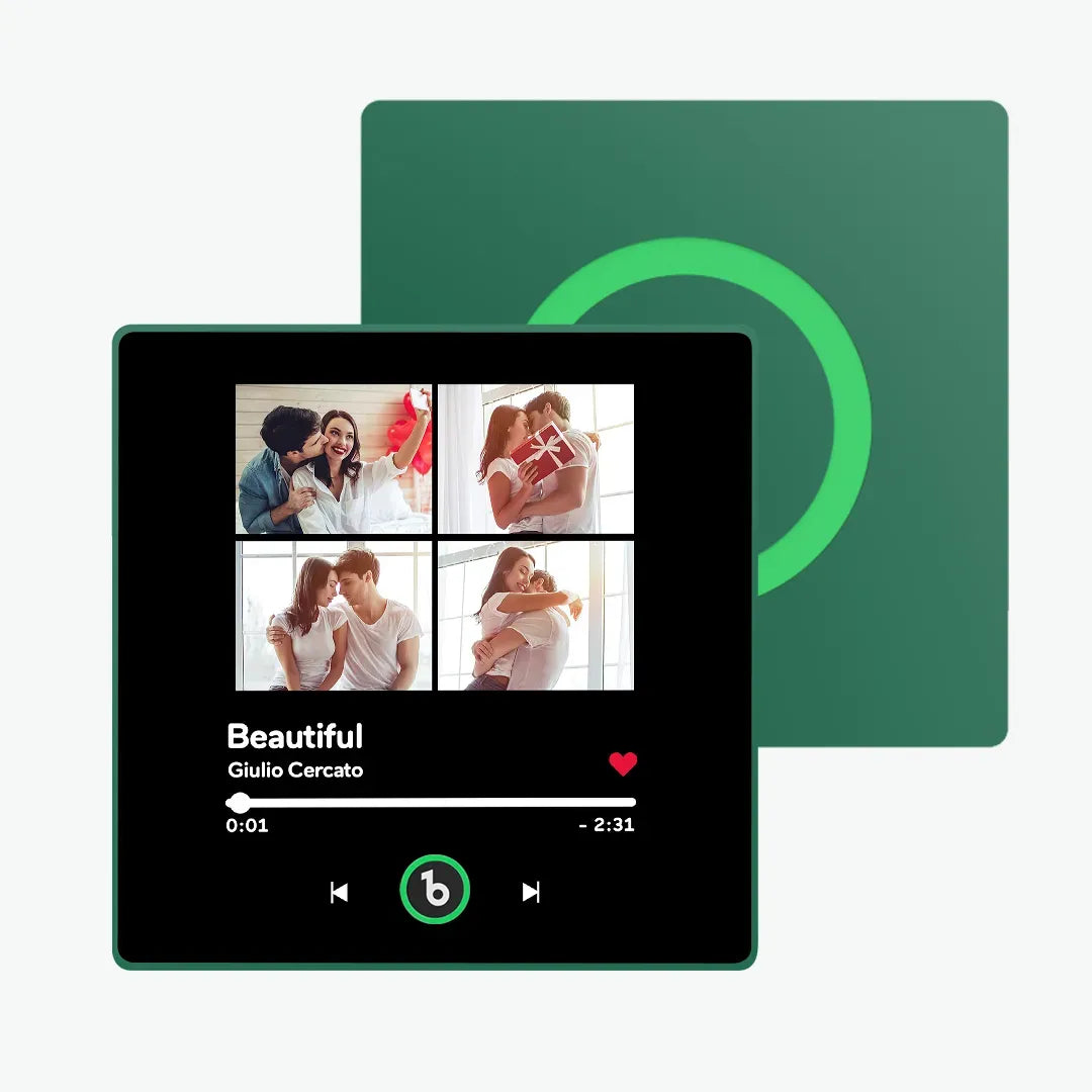 Personalized Photo Music Fridge Magnet