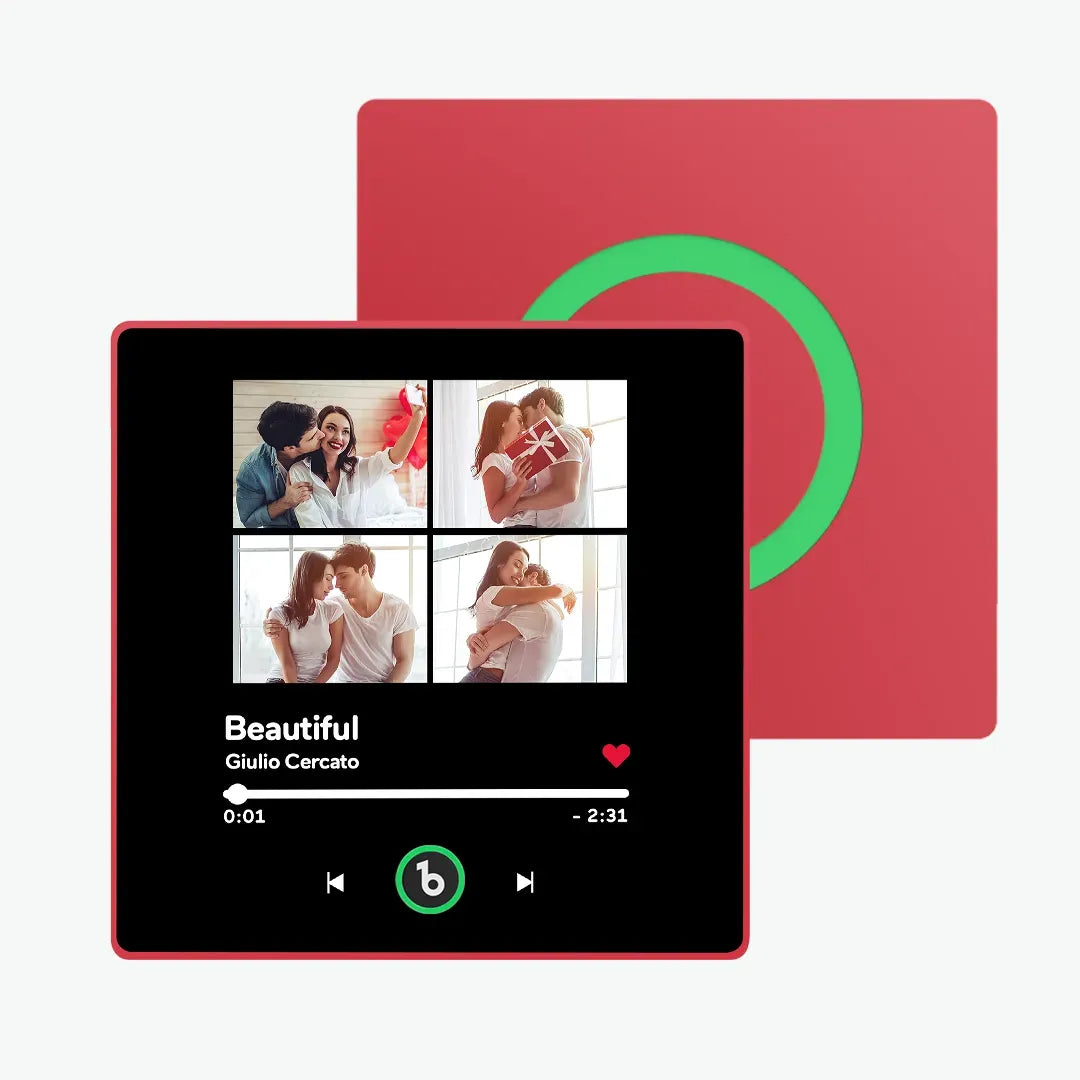 Personalized Photo Music Fridge Magnet