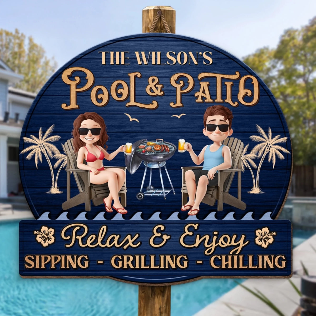 Custom Home Decor Wood Sign
