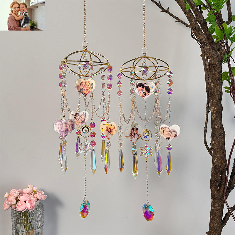 Engraved Acrylic Sun Catcher Wind Chime